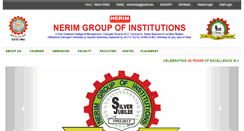 Desktop Screenshot of nerimindia.org